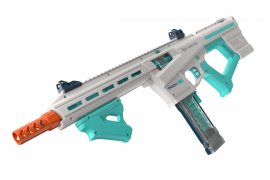 Blaster-Gewehr Game Face Trion für Schaumstoff-Munition blau