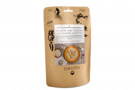 Lachsrisotto mit Steinpilzen Forestia