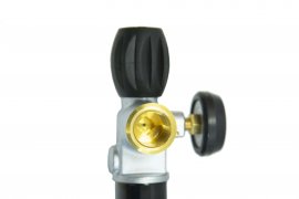 Taucherflasche 12L mit Manometer und Schlauch 3