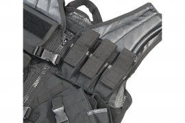 Taktische Weste Mil-Tec CROSSDRAW USMC schwarz 2