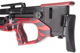 Luftgewehr AirMaks Krait WX Tube 6,35mm Red Lamino 4