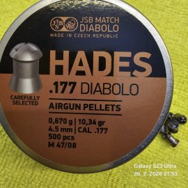 Bewertungen: Diabolo JSB Hades 4,5mm 500Stk - 1