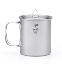 Titanbecher Keith mit Deckel 300ml 3