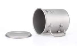 Titanbecher Keith mit Deckel 450ml 4