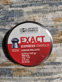 Bewertungen: Diabolo JSB Exact Express 4,52mm 500 Stk. - 1
