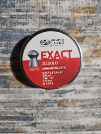 Bewertungen: Diabolo JSB Exact 4,51mm 500 Stk - 1