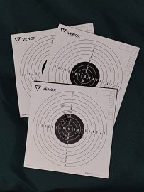 Bewertungen: Luftgewehr-Zielscheiben Venox 14x14 100 Stk - 1