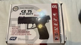 Bewertungen: Luftpistole ASG CZ 75 P-07 Duty Blowback 4,5mm - 5
