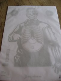 Bewertungen: Zielscheibe Silhouette Beast Hunter Terror 10 Stk - 1