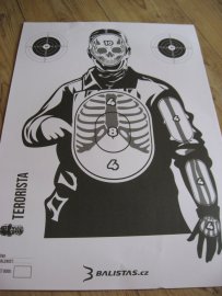 Bewertungen: Zielscheibe Silhouette Beast Hunter Terror 10 Stk - 2