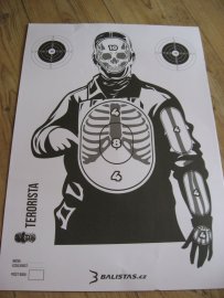 Bewertungen: Zielscheibe Silhouette Beast Hunter Terror 10 Stk - 3