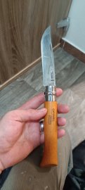 Bewertungen: Messer Opinel 12 Klappmesser Carbon Buche - 1