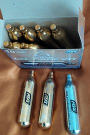 Bewertungen: CO2-Kapseln ULTRAIR CARE KIT 12g ASG 10Stk - 1