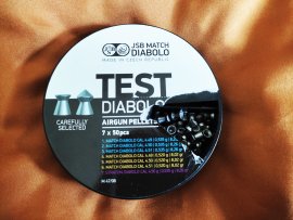 Bewertungen: Diabolo JSB Match Test Middle Weight 4,5mm 350Stk - 1