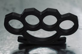 Schlagring klassisch Standard schwarz 3
