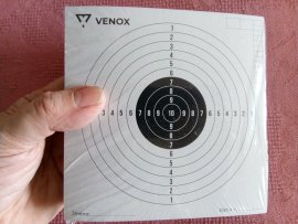 Bewertungen: Luftgewehr-Zielscheiben Venox 14x14 100 Stk - 1