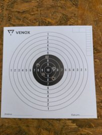 Bewertungen: Luftgewehr-Zielscheiben Venox 14x14 100 Stk - 1