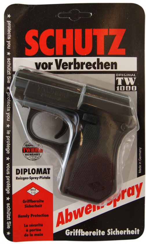 Abwehrspray TW1000 CS Fog Pistole Diplomat 20ml