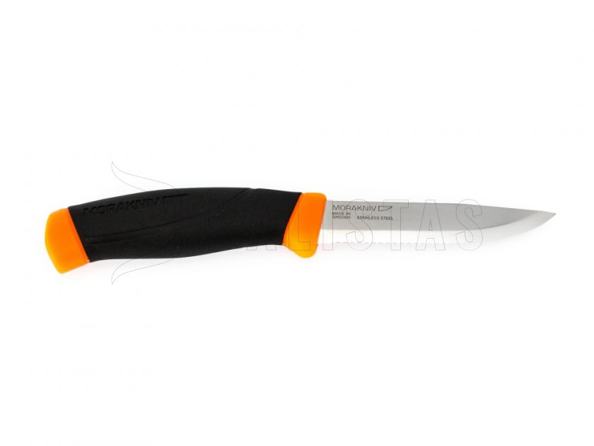 Messer Morakniv Companion F Serrated orange gezahnt