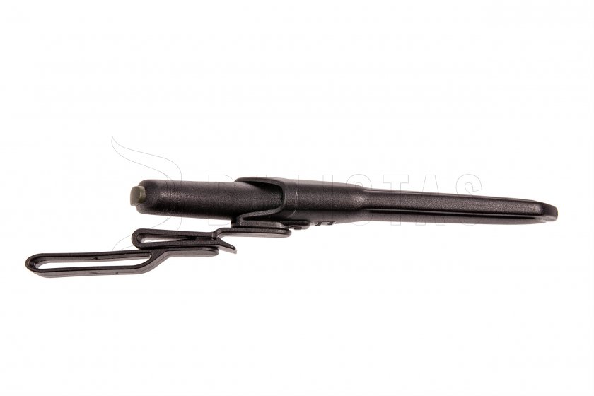Messer Morakniv Bushcraft schwarz ohne Wellenschliff