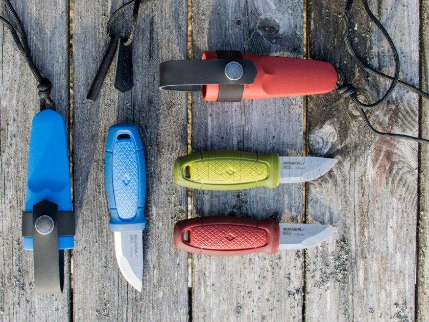 Messer Morakniv Eldris grün Set