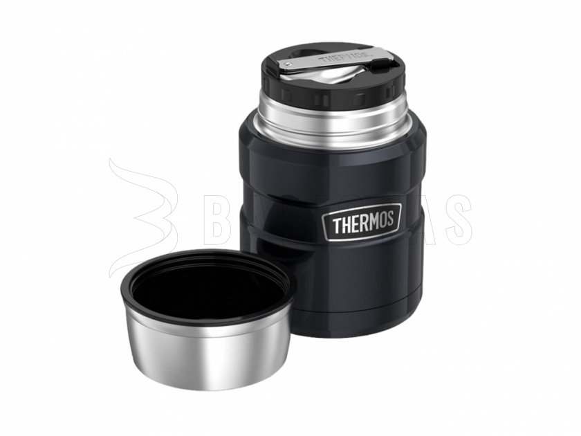 Thermos King Speise-Thermoskanne mit Löffel 0,47 l grafit