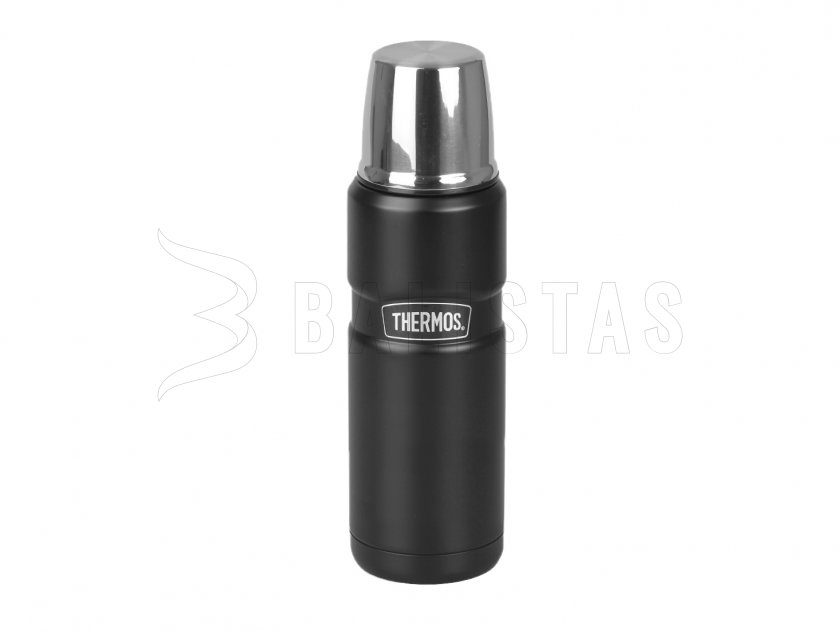 Thermosflasche Thermos King 0,47 l schwarz