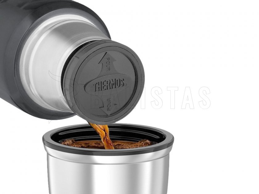 Isolierflasche Thermos King 1,2 l graphitfarben