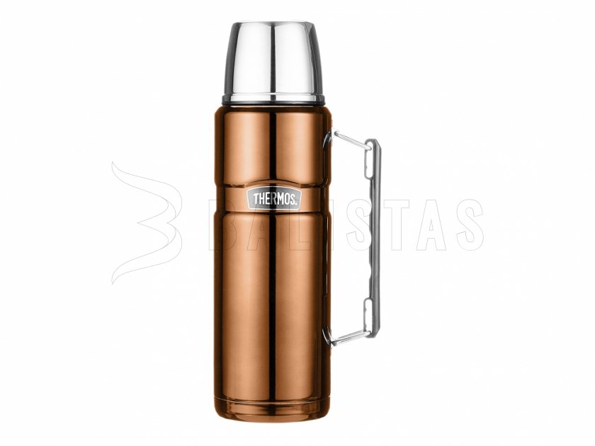 Thermosflasche Thermos King 1,2 l braun