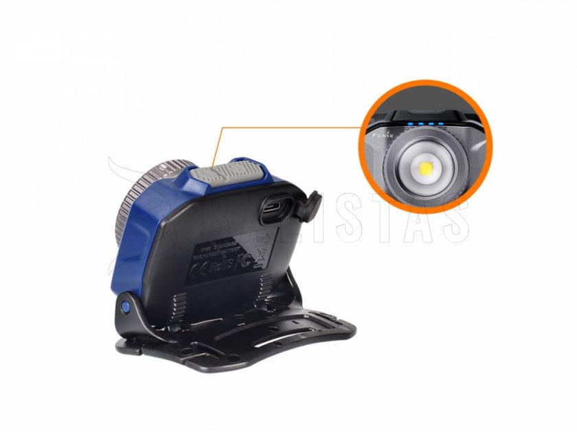 Stirnlampe Fenix HL40R grau
