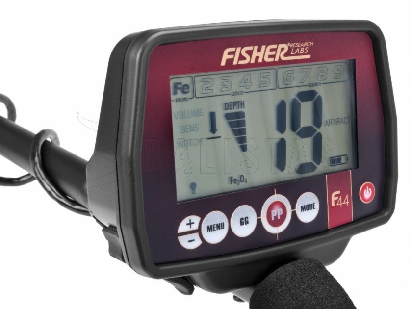 Metalldetektor Fisher F44 11'' DD
