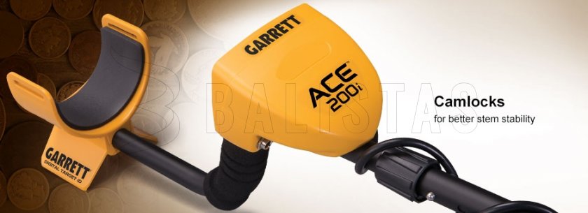 Metalldetektor Garrett ACE 200i