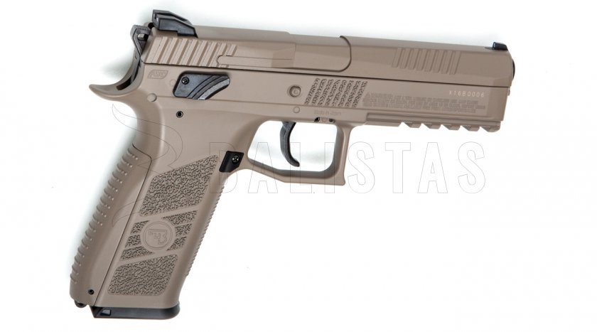 Luftpistole ASG CZ P-09 FDE Blowback 4,5mm