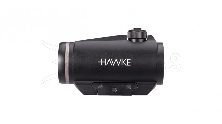 Kompaktes Leuchtpunktvisier Hawke Red Dot 1x30M 22mm