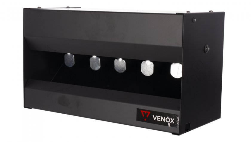 Schießanlage Venox vier Zielscheiben magnetisch