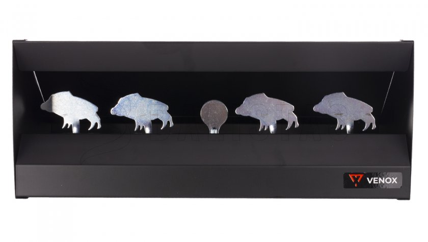 Schießstand Venox vier Schweine magnetisch