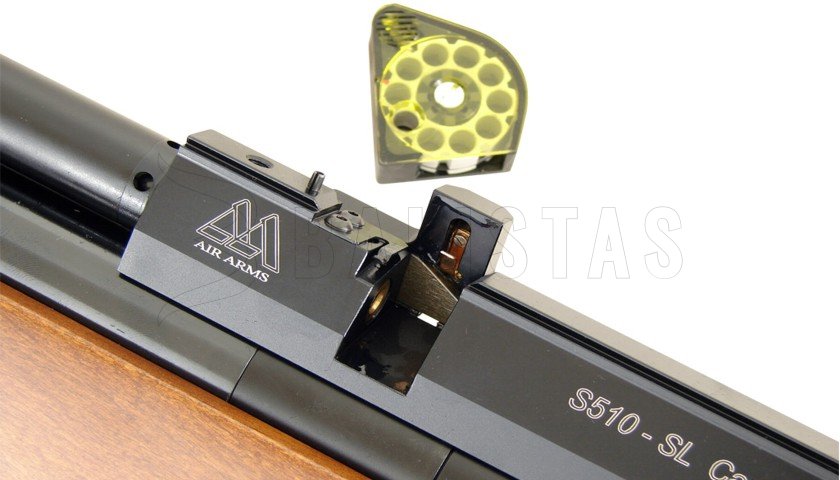 Luftgewehr Air Arms S510 4,5mm Nussbaum Links 13