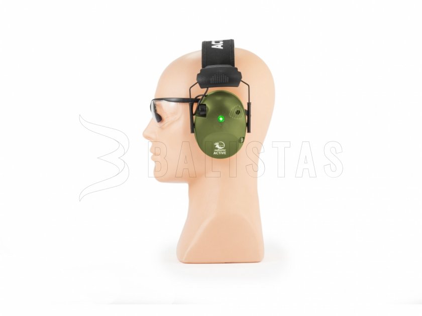 Kopfhörer RealHunter Aktivní Pro Grün + Brille
