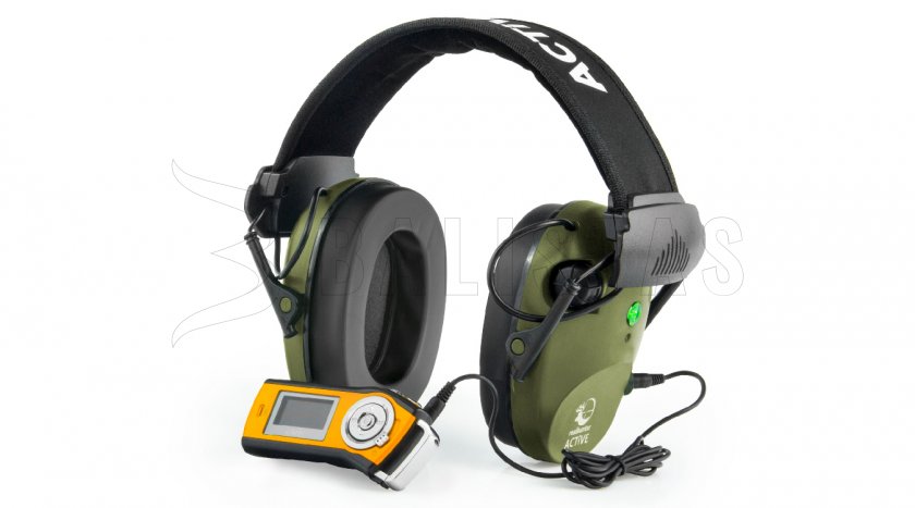 Kopfhörer RealHunter Aktivní Pro Grün + Brille