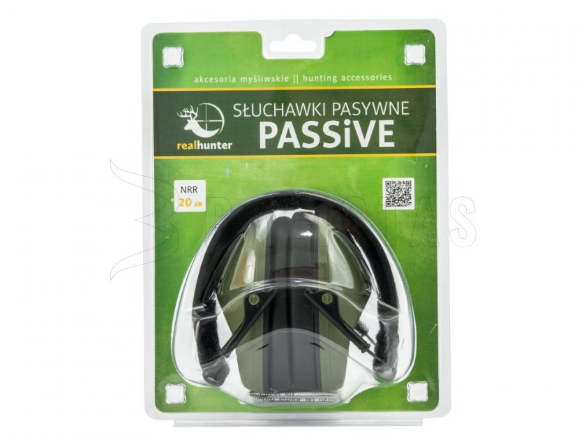 Kopfhörer RealHunter Passive oliv
