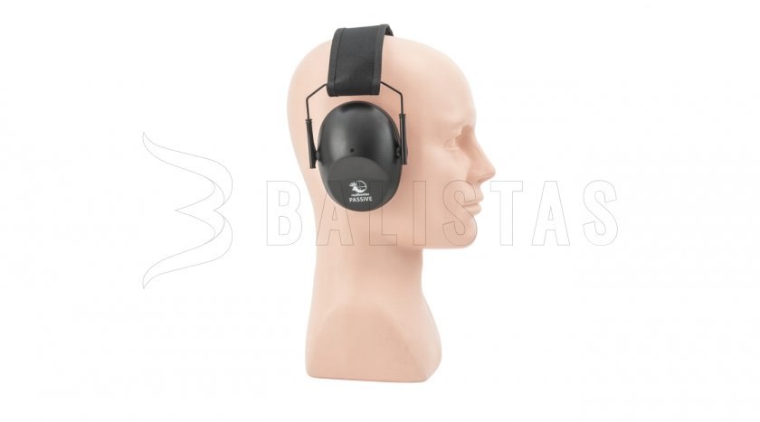 Kopfhörer RealHunter Passive schwarz
