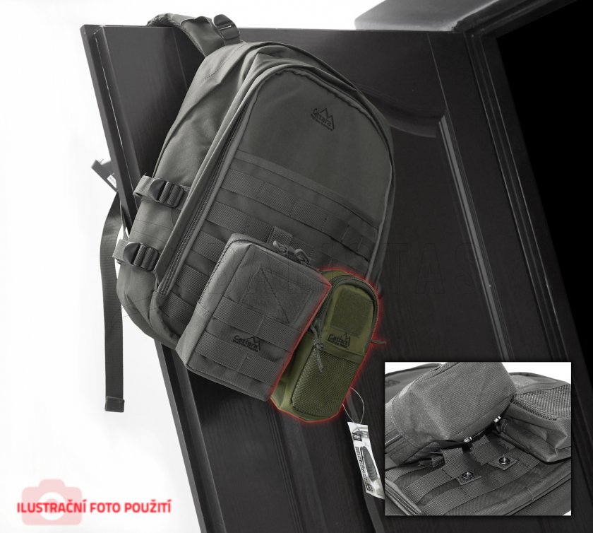 Tasche mit Trageriemen 17x12x7 cm OLIVE