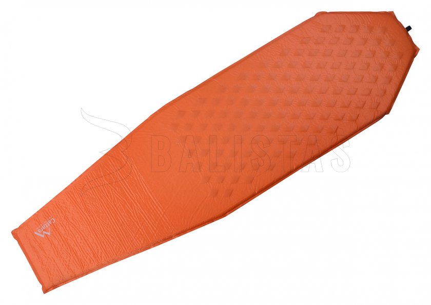 Selbstaufblasende Auto-Matratze Cattara 3cm orange