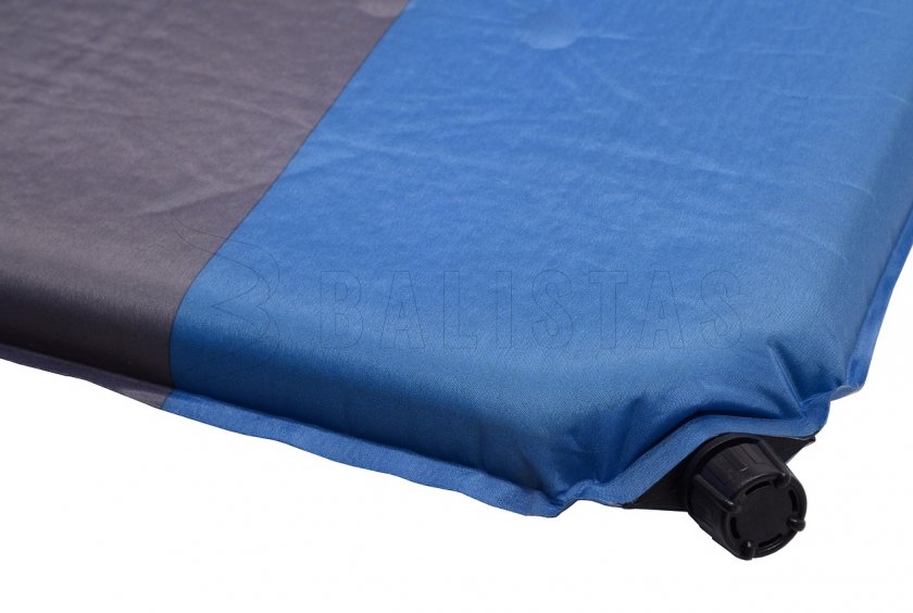 Selbstaufblasende Isomatte Cattara 5cm blau-grau 2