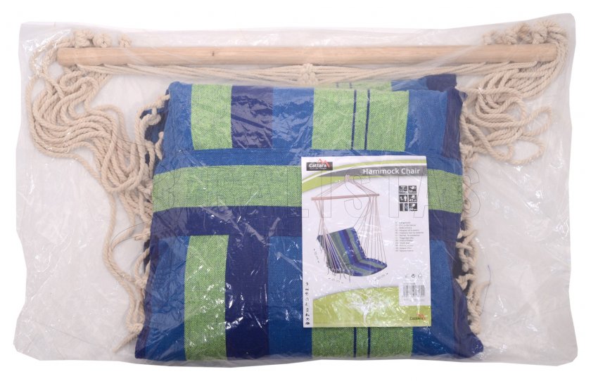 Hängesitz 95x50 cm blau-grün