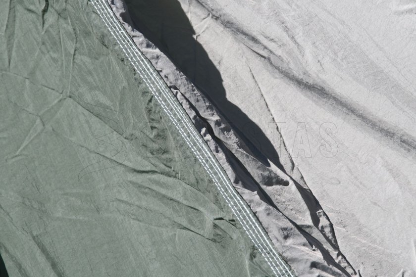 Hängematte NYLON 275x137 cm grün-braun 2