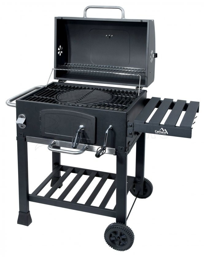 Holzkohlegrill Royal Gussrost