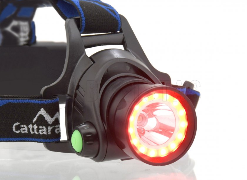 Stirnlampe LED 400 lm (1x XM-L+15x SMD)