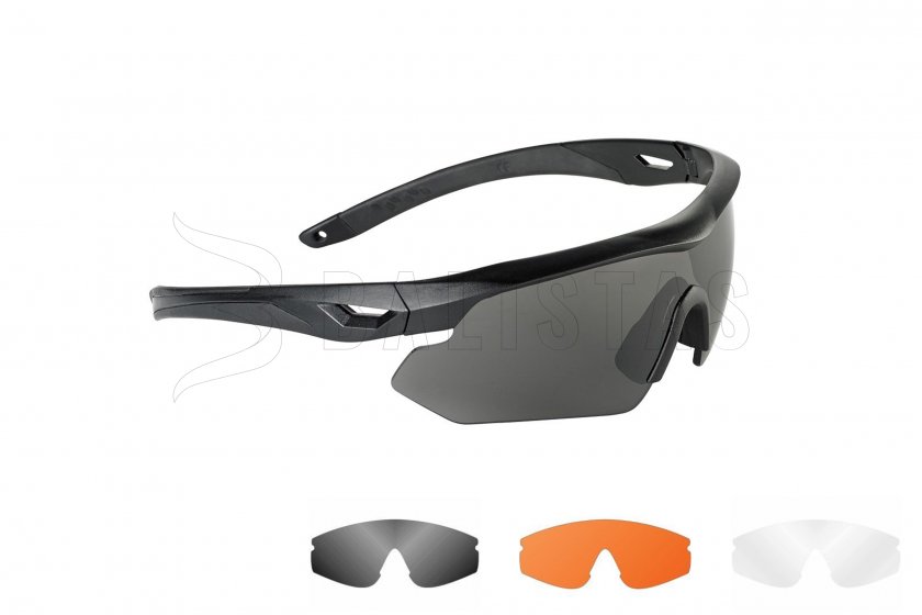 Ballistische Brille SwissEye Nighthawk schwarz
