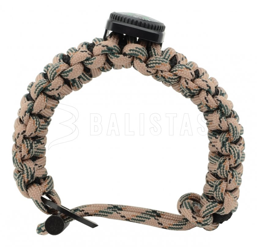 Outdoor Armband mit Kompass und Zubehör
